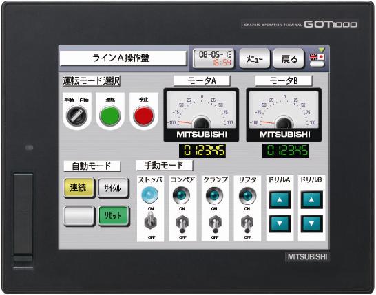 GT1665M-STBD | MITSUBISHI 8.4 Inch Touch Screen GT1665M-STBD