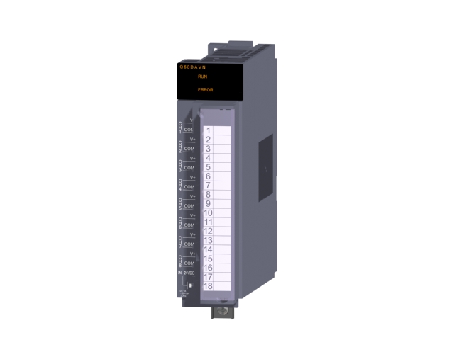 MITSUBISHI Voltage output analog module Q68DAVN