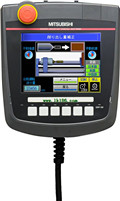 MITSUBISHI Handheld touch screen GT1665HS-VTBD